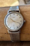 Circa 1966 Classic Swiss Longines Calatrava Art Deco Dial Watch 2757-370 Steel. Fixed Price $575.00.