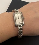 Vintage Dugena Jeunesse 925 Sterling Silver Mechanical Wrist Watch Cuban Link #4. Fixed Price $399.99.