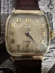Vtg Hamilton Mens Watch 17J 987A Runs Great Nice Movement 10K Gold Filled 1950S. Fixed Price $110.00.
