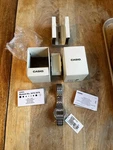 Rare Casio A1000A-7EF Stainless Steel Quartz Watch. Fixed Price $245.00.