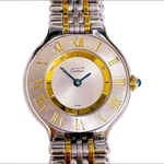 Cartier Must 21 W10073R6 Silver Dial Quartz Ladies Watch. Fixed Price $1166.00.