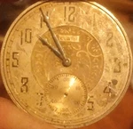 Elgin Mechanical Pocket Watch Movement 28094994 Gold Tone Dial Metal. Fixed Price $28.00.