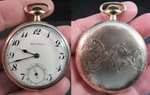 Antique Pocket Watch 10K Gold Filled 9J Dueber 16S South Bend Double Roller 1920. Fixed Price $299.99.