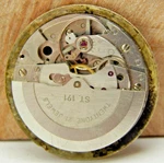 Vintage Vantage 21 Jewel Automatic 191 Men's Wrist Watch Movement With Hands. Fixed Price $39.00.