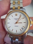 Tissot Ballade Quartz Blue Dial Sapphire Crystal Wrist Watch Eta Movement Run. Fixed Price $299.00.