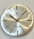 Hamilton Cal. 628, 17J, Thin-o-matic Wrist Watch Movement, Runs. Fixed Price $135.00.
