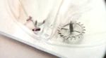 Orig Rolex 410-1-G1 Escape Wheel And Pallet Fork- 3135-410, 3130-421. Fixed Price $185.00.