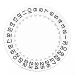 Date Disc Wheel For Rolex Watch Fit Genuine 3130/3135 Movment White. Fixed Price $49.95.