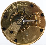 Elgin G.m. Wheeler 2798315 Grade 82, 18S 15J Pocket Watch Movement (id). Fixed Price $34.95.