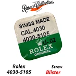 Rolex 4030-5105 New Blister X1 Piece Screw For Barrel Bridge. Fixed Price $35.05.