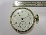 Vacheron & Constantin Pocket Watch, By E.o. Zadek ,14K White Gold Filled. Fixed Price $2499.00.