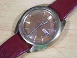 6119-8540 Seiko Brown Dial 21 Jewel Men's Automatic Wristwatch Runs 6119C. Fixed Price $110.00.