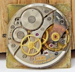 Vintage 1954 Bulova 17 Jewel 10BUC Wrist Watch Movement With Dial & Good Balance. Fixed Price $49.00.