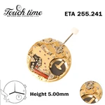 Eta 255.241-QUARTZ MOVEMENT-H:5.00MM-WITHOUT Hour Wheel-white Disk At -3 Hands. Fixed Price $160.00.