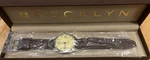 Brooklyn Watch Company Lafayette Tan Dial Brown Leather Swiss Quartz Cla-g. Fixed Price $80.00.