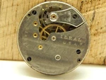 Antique New York Standard Pocket Watch Movement 0S 7J Grade Ideal 301 Yr 1894-00. Fixed Price $24.00.