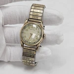 Vintage Hamilton Secometer 987S 10K Gold Filled Arabic Dial Mens Wrist Watch. Fixed Price $395.00.