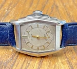 Vintage 1934 Elgin Art Deco Men's/unisex Watch - Wadsworth Case 7 Jewels. Fixed Price $341.00.