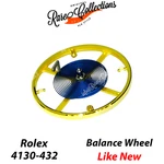 Rolex 4130-432 Excellent Condition Balance Wheel Blu. Fixed Price $1566.80.