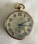Illinois A. Lincoln Grade Pocket Watch - 12 Size 21 Jewels. Fixed Price $199.00.