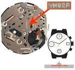Original Hattori/seiko YM92, Date 3 Chronograph Japan Quartz Movement, Ht 5.9MM. Fixed Price $36.95.