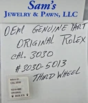 Oem Original Rolex 3030-5013 Third Wheel =3035 3055 3075 3085=NEW Factory Sealed. Fixed Price $99.95.
