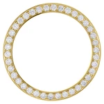 14K Yellow Gold Beadset Diamond Bezel Fits 36MM Rolex Datejust Day-date 2.52 Ct.. Fixed Price $5318.00.