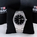 Men Tissot Classic PRX/316L Black Stainless Steel 40MM Watch T137.410.11.051.00. Fixed Price $221.00.