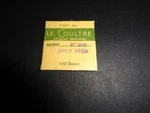 Jaeger Le Coultre 818-360 Split Stem Watch Part Nos. Fixed Price $25.00.