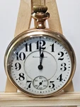 Antique South Bend 21 J 16 Model 227 Railroad Pocket Watch - Running Repair. Fixed Price $199.99.