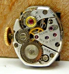 Vintage Elgin 703 19 Jewel Adjusted Ladies Wrist Watch Movement With Dial & Hand. Fixed Price $29.00.
