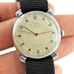 Swiss Authentic Election Special Fixed Flared Lugs Manual Wind Working 1940'S. Fixed Price $245.00.