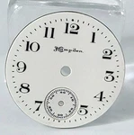 Hampden Pocket Watch Enamel 27MM W/ Hand Set Seconds Subdial - SB9D. Fixed Price $49.95.