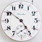 Hamilton 978 Pocket Watch Movement & Dial Size 16. Fixed Price $110.00.