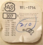 As 11 - 1714 Part 307 Regulator Factory Watch Replacement / Repair. Fixed Price $7.49.
