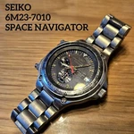 Seiko 6M23-7010 Space Naigator. Fixed Price $264.78.