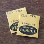Genuine Sealed Benrus Watch Part #723 Balance Staff For CZ25. Fixed Price $20.00.
