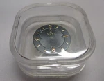 Ebel Beluga Gray Blue 20MM Round Watch Dial Yellow Gold + 4 Diamond Hour Markers. Fixed Price $64.99.