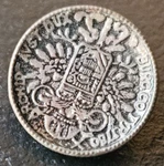 Archid Avst Duo. Burg Co. Tyr 1780. Metal Shank Button. Two Headed Eagle /shield. Fixed Price $15.00.