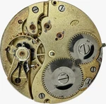 Antique 44MM Iwc / International Jwc Mechanical Hunter Pocket Watch Movement. Fixed Price $141.25.