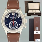 2026 Service Papers Patek Philippe 5960G White Gold Chrono Blue Calendar Watch. Fixed Price $43422.05.