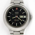 Vintage Omega Seamaster Chronometer Electronic D/d Black Dial 41MM Watch C. 1972. Fixed Price $1423.11.