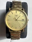 1987 Longines Presence Quartz Watch 156 6801 Louis Moreau Model Needs Service. Fixed Price $250.00.