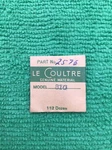 Jaeger Lecoultre Date Jumper Cal. 810 Part 2576, Nos. Fixed Price $63.99.