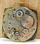 Vintage Benrus Ar 15 17 Jewel Wrist Watch Movement W/ Dial And Crown & Stem Comb. Fixed Price $39.00.