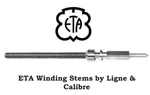 1X Eta Winding Stem By Ligne & Calibre Drop-down List -- Mechanical Movt., Nos. Fixed Price $8.52.
