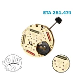 Swiss Movement Eta 251.474 Replacement For 251.471-WHITE Date Disk On 6-3COUNTER. Fixed Price $99.00.