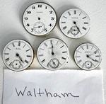Waltham Pocket Watch Movements Repair Parts Steampunk. Fixed Price $34.50.