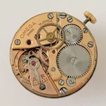 Omega Cal Sc Pc Watch Movement Parts Wheel Spring Bridge Dial Hands. Fixed Price $75.00.