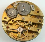 Unsigned Swiss Pocket Watch Movement - Grade Cylinder Spare Parts / Repair!. Fixed Price $68.00.